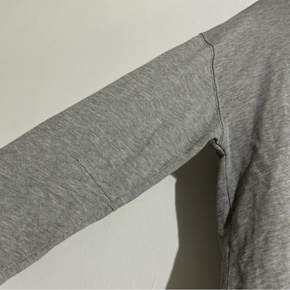 Free People Movement All Sport Hoodie Logo Heather Grey Casual Loungewear Cozy